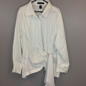 ashley stewart white clothes